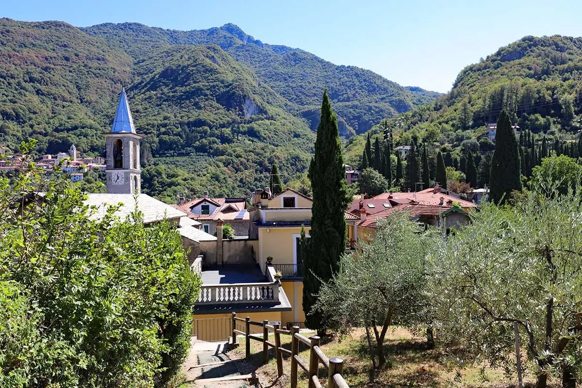 Vezio village near Varenna in Italy