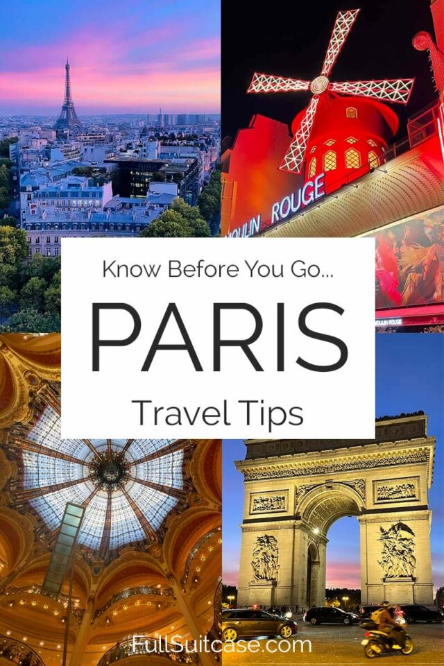 travel to paris advice