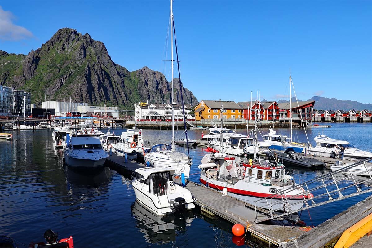 Best places to stay in Lofoten islands - Svolvaer town
