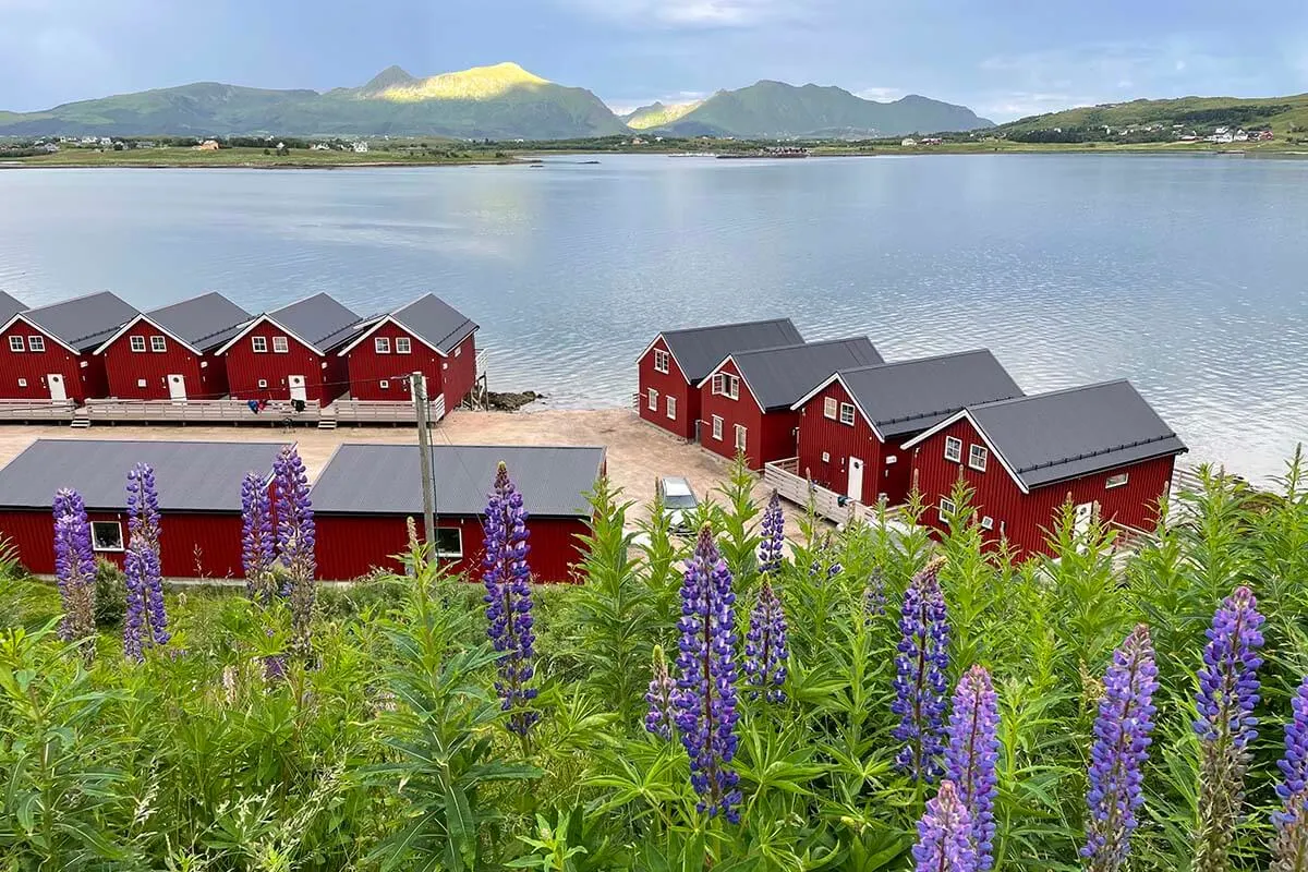 Lofoten Basecamp and Lofoten Havfiske & Rorbuopplevelser cabins near Leknes, Norway