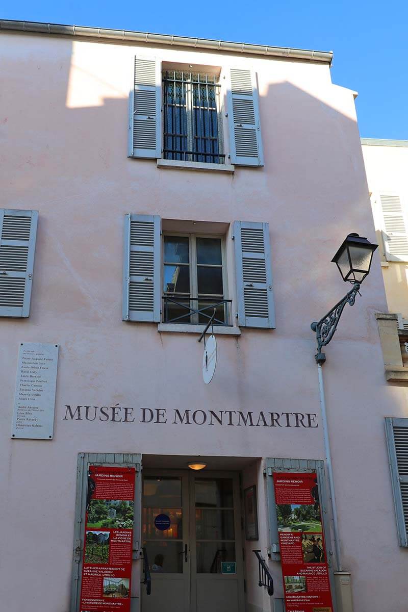 Montmartre Museum in Paris