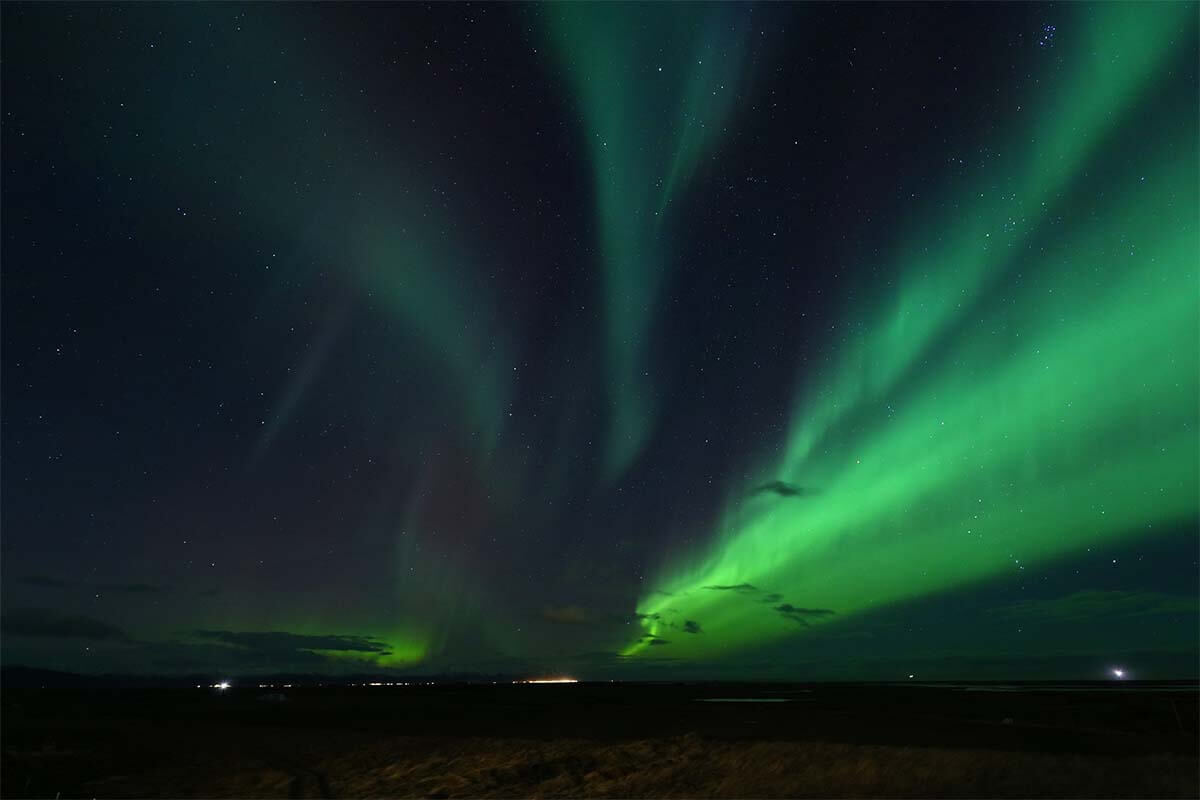 Northern Lights in Iceland in November