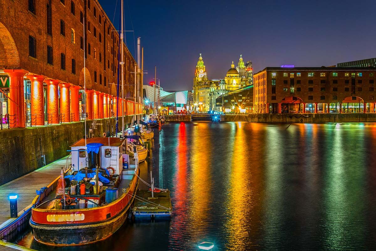 The Royal Albert Dock is a must see in Liverpool UK