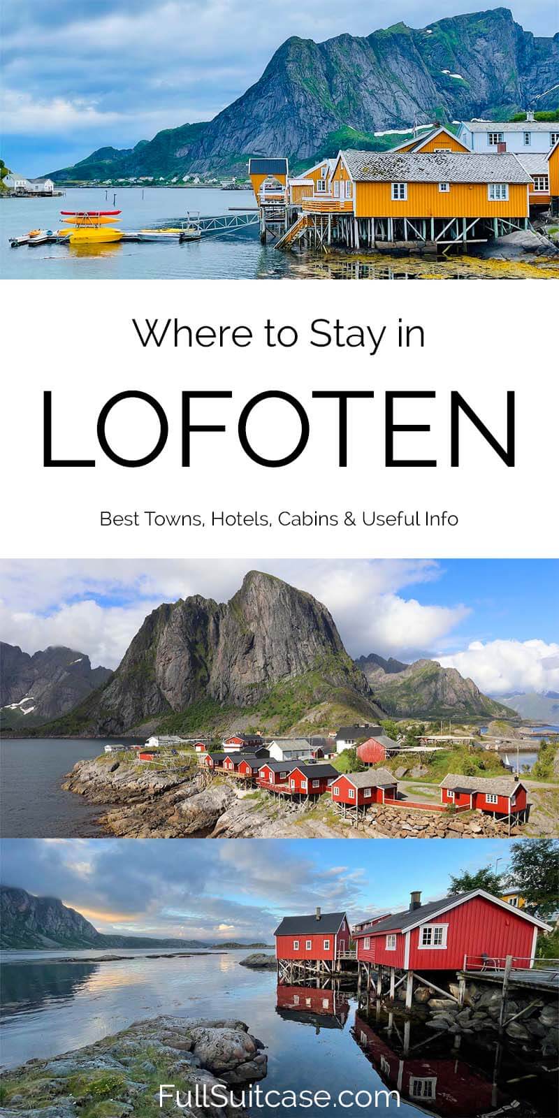 Where to stay in Lofoten Norway - complete accommodation guide