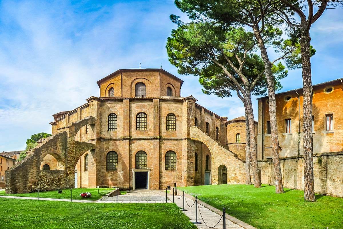Basilica San Vitale in Ravenna - one of the most beautiful churches to visit in Italy