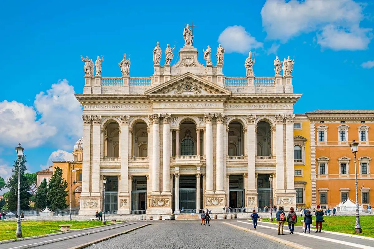 Basilica di San Giovanni in Laterano - the cathedral of Rome, Italy