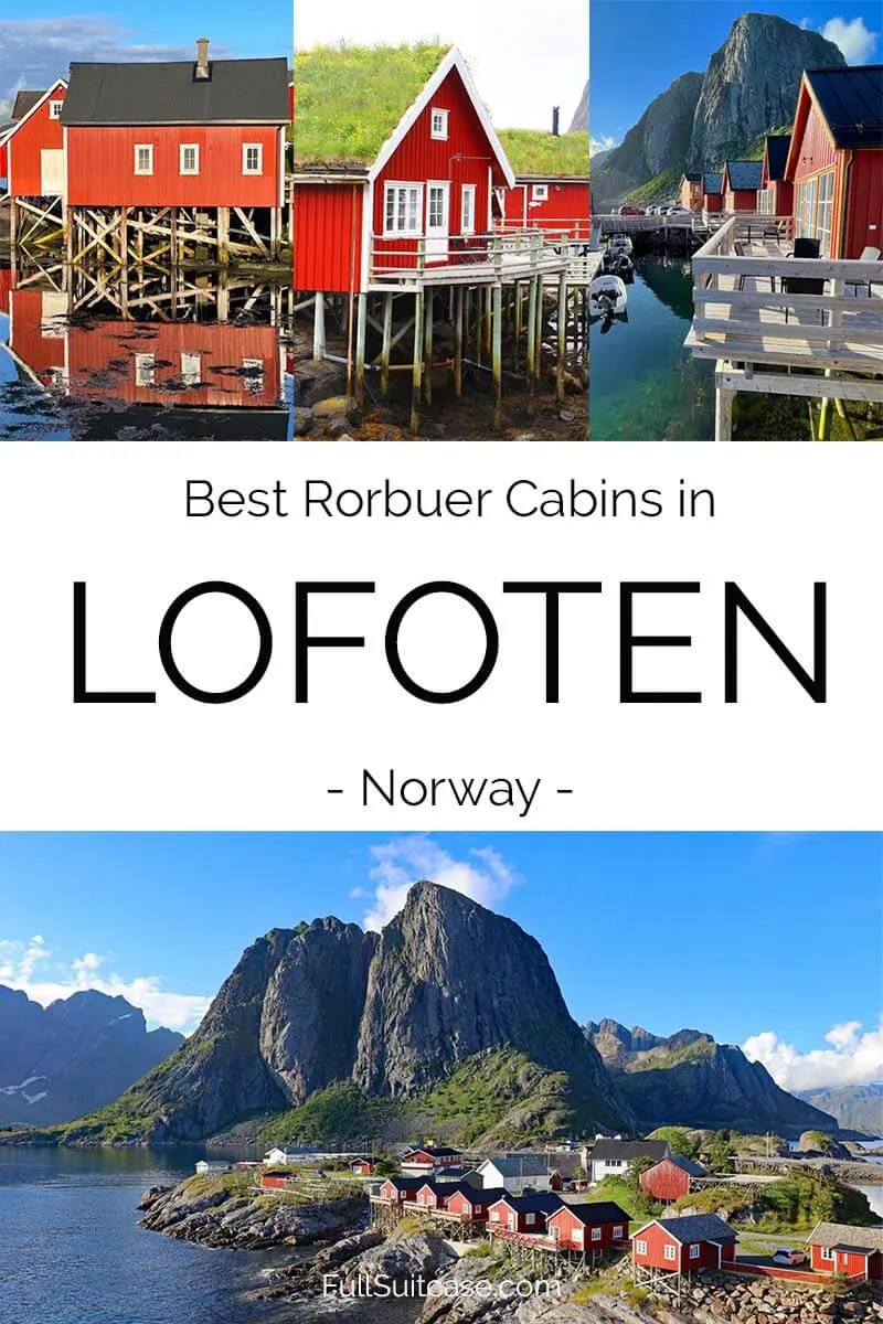 Best rorbuer in Lofoten, Norway