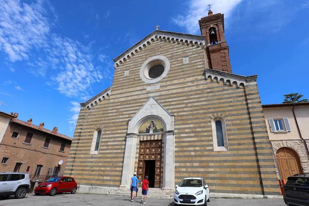 Chiesa Sant'Agnese in Montepulciano, Italy