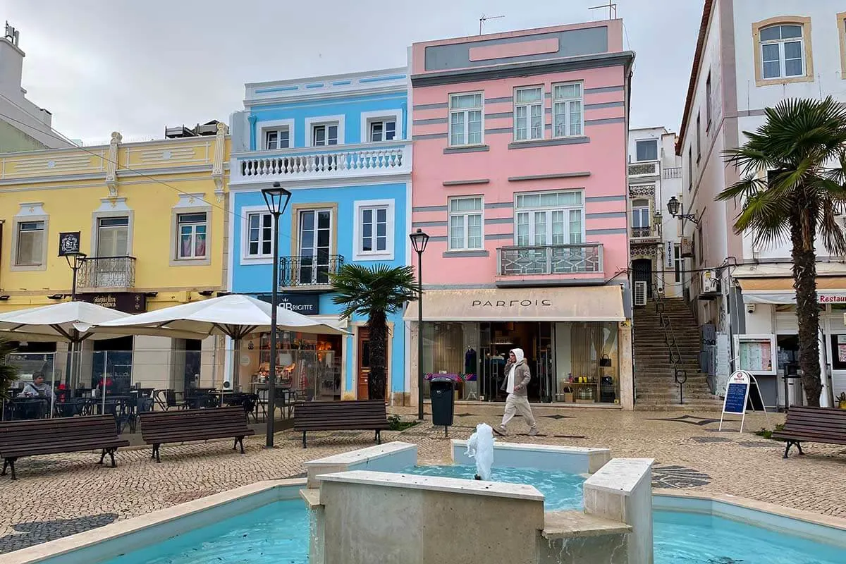 Rua da Porta de Portugal in Lagos town in Portugal