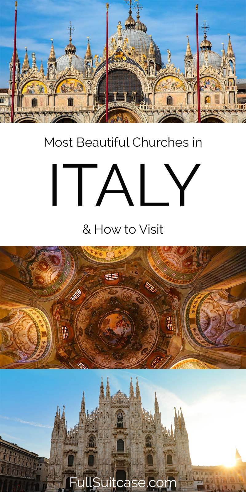 Most beautiful cathedrals and churches to visit in Italy