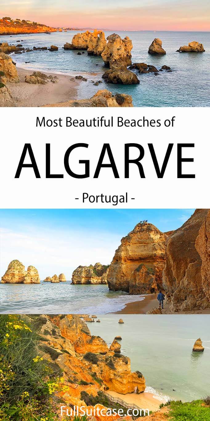 Most scenic best beaches to see in Algarve Portugal