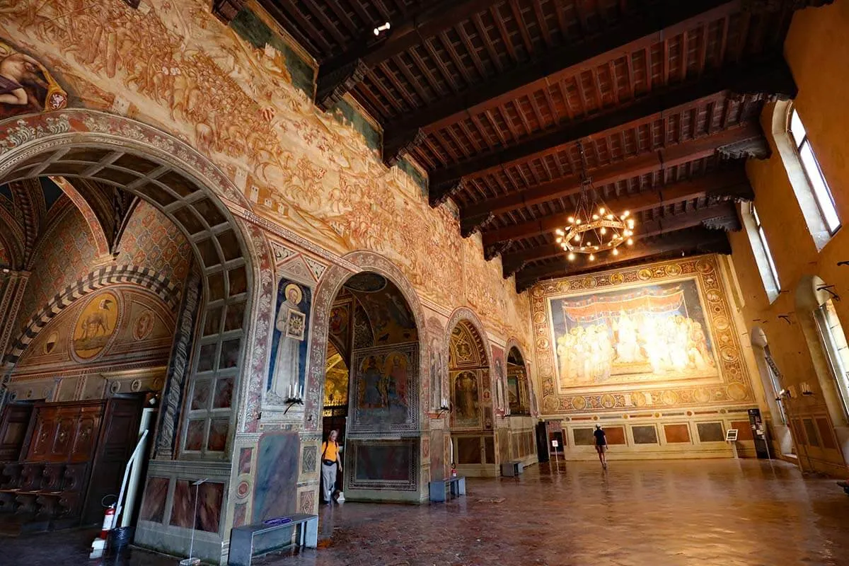 Palazzo Pubblico interior - Siena, Italy
