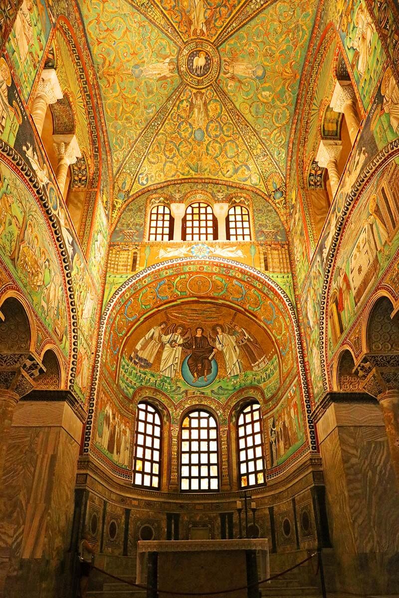 Ravenna mosaics in Italy