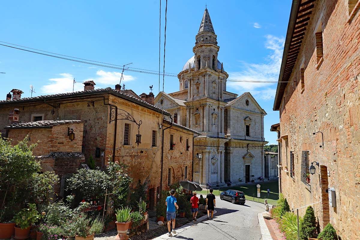Sanctuary of Madonna San Biagio in Montepulciano, Italy