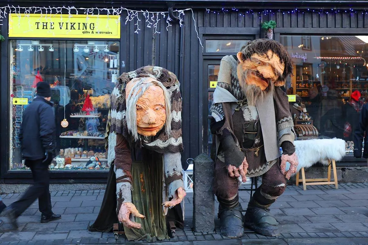 Souvenir store in Reykjavik old town