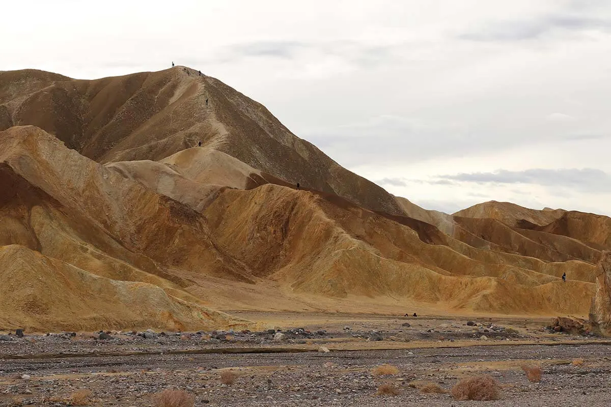 20 Mule Team Canyon in Death Valley National Park