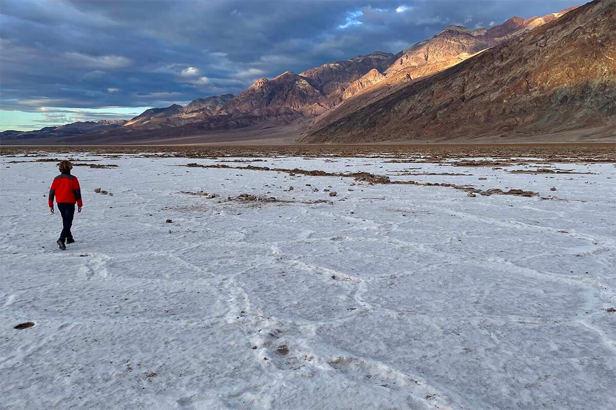 Badwater Basin - one of the must see places in Death Valley National Park