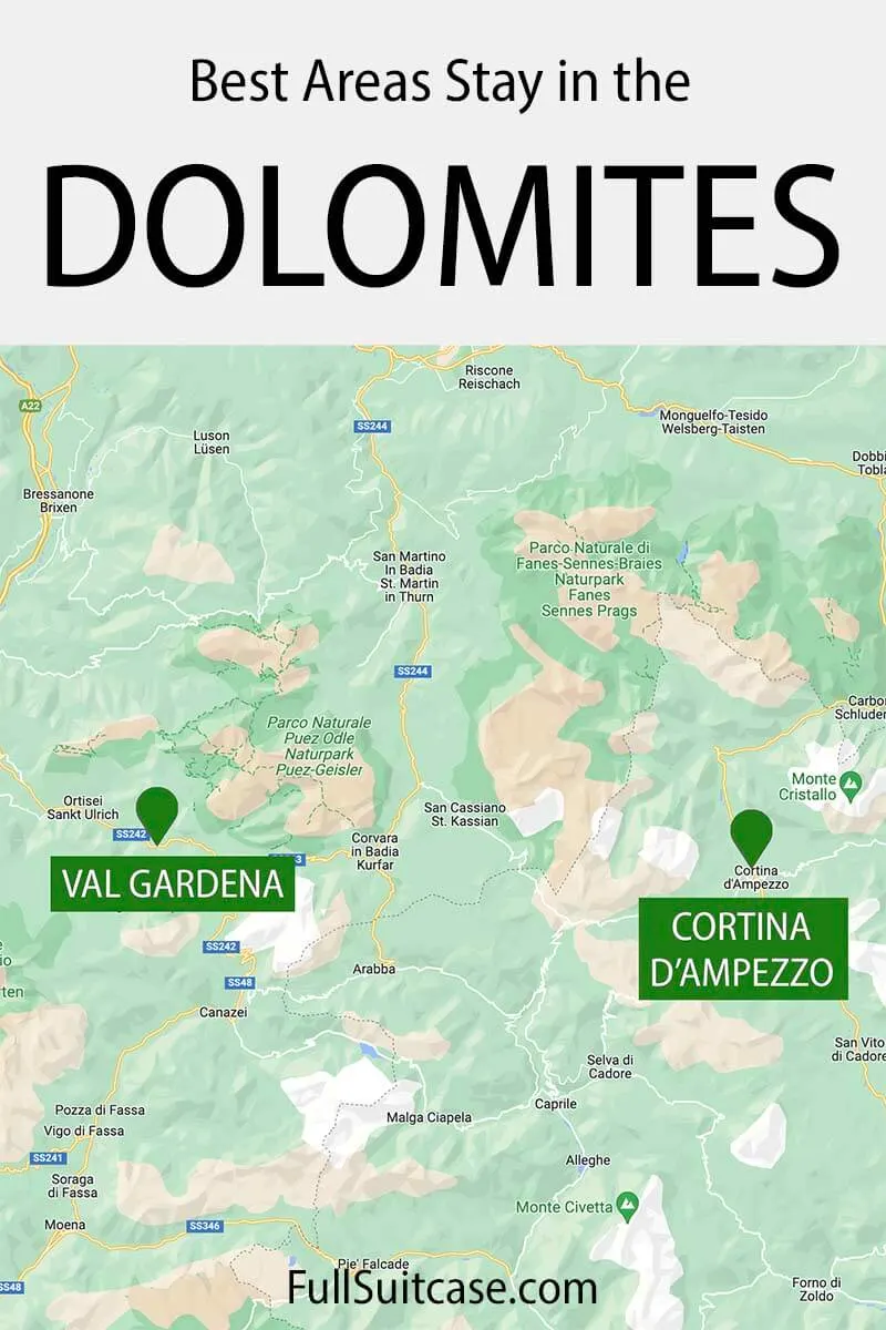 Best areas and towns to stay in the Dolomites