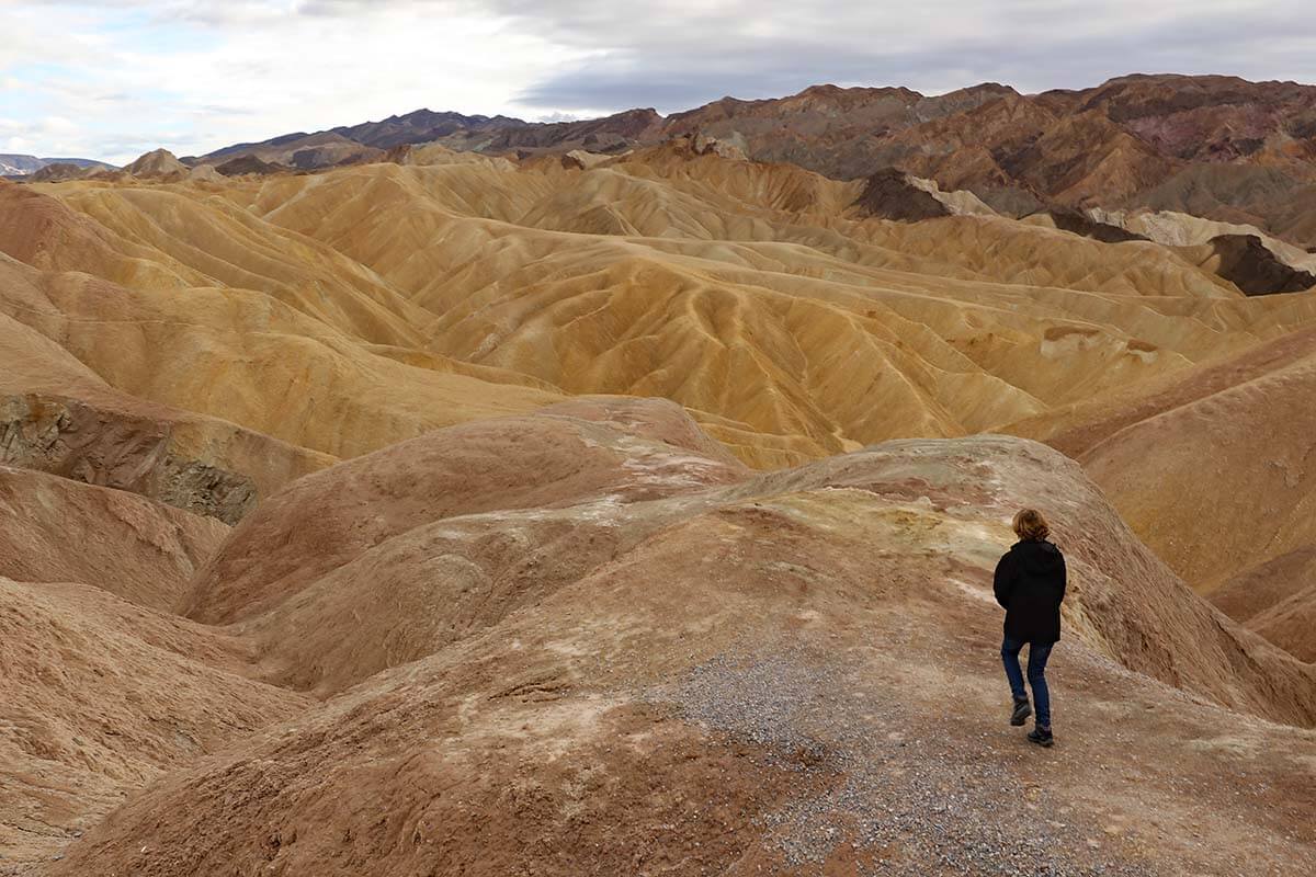 Best places to see in Death Valley - Zabriskie Point