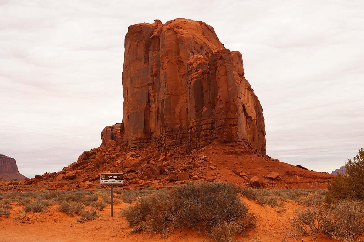 Cly Butte, Monument Valley Scenic Drive, USA