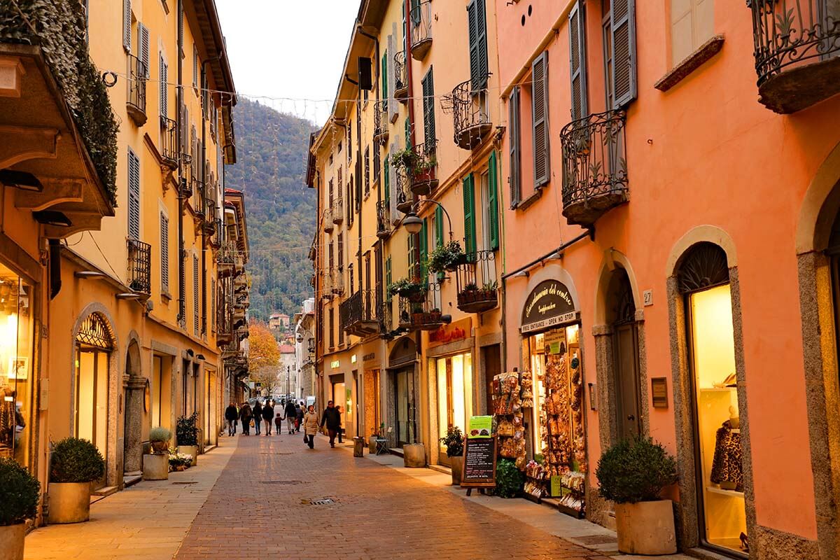 Como old town, Italy