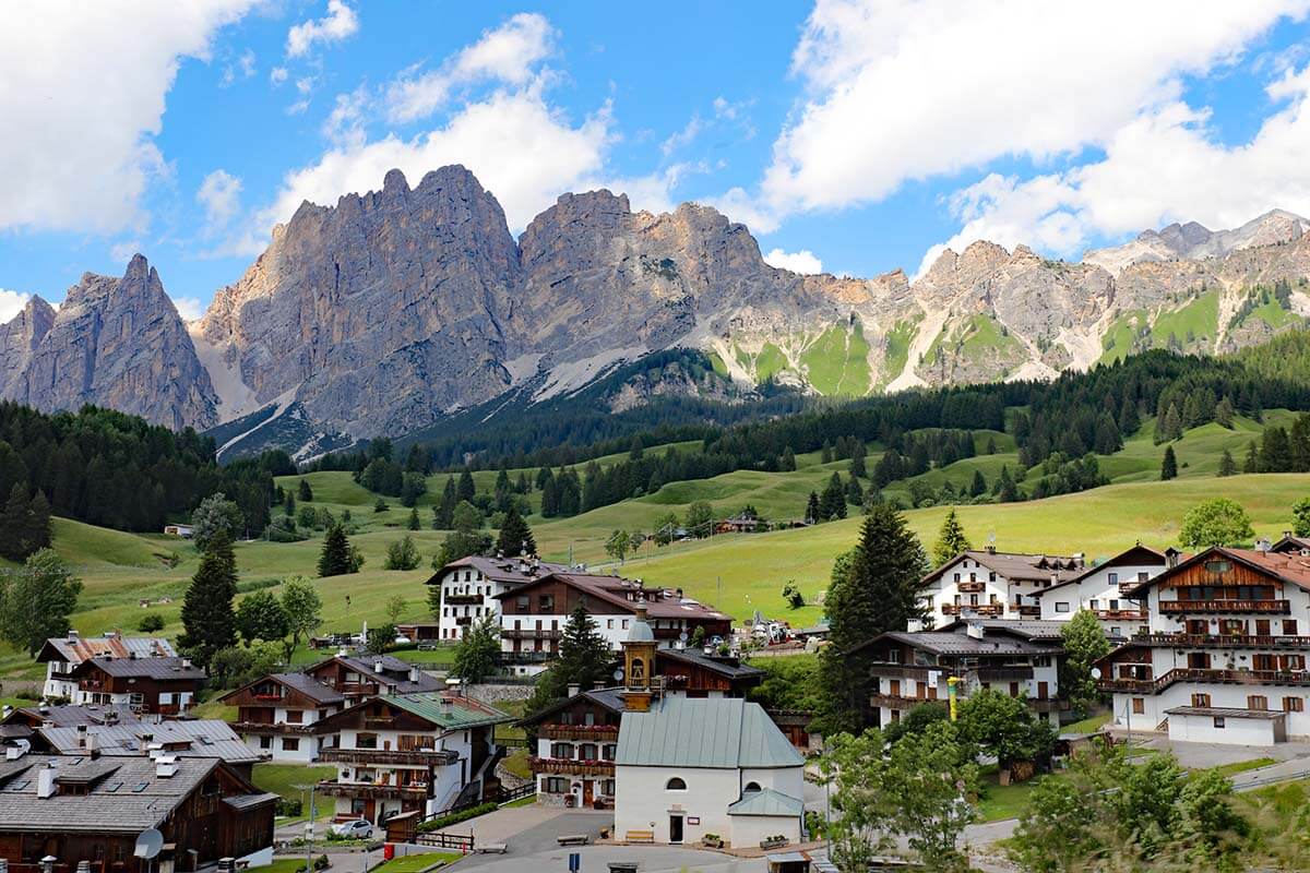 Cortina d'Ampezzo - best town to stay in the Dolomites, Italy