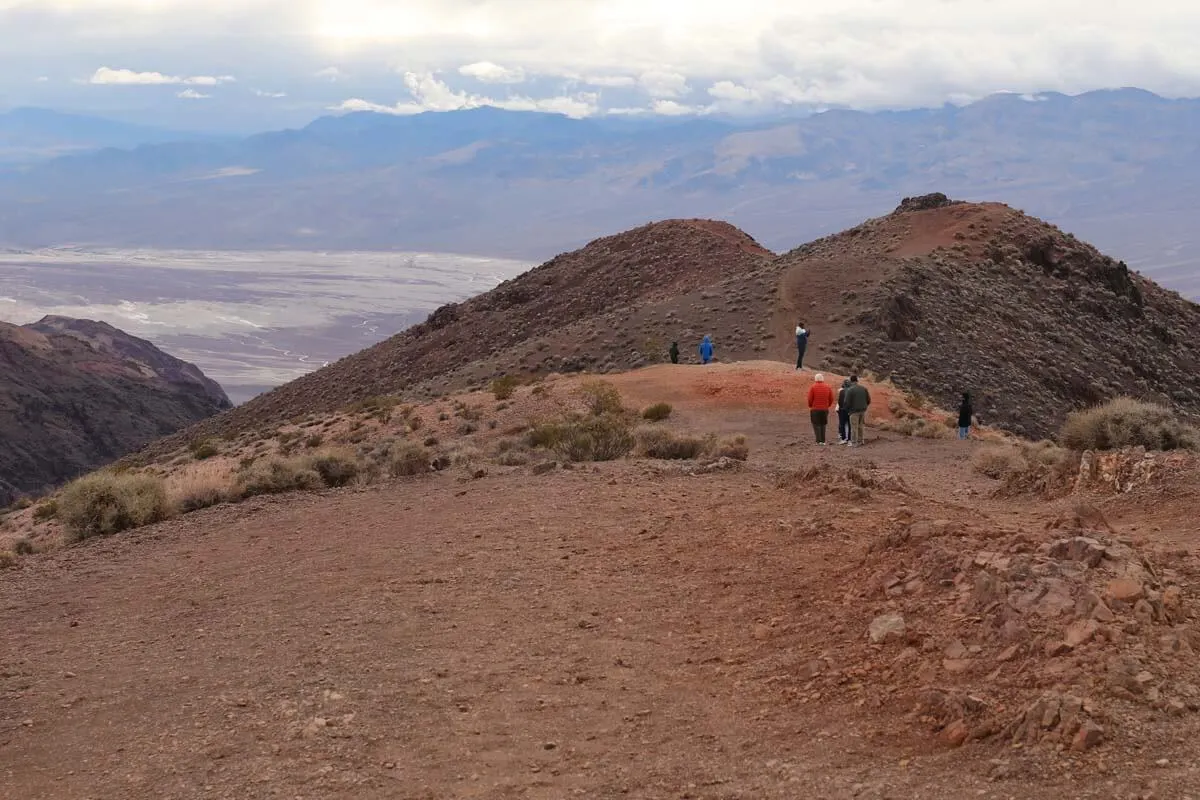 Dante's View scenery at Death Valley