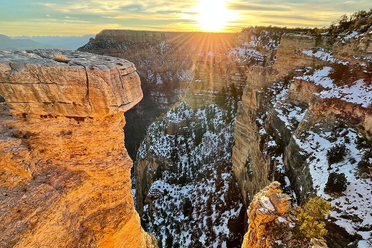 Grand Canyon South Rim sunrise