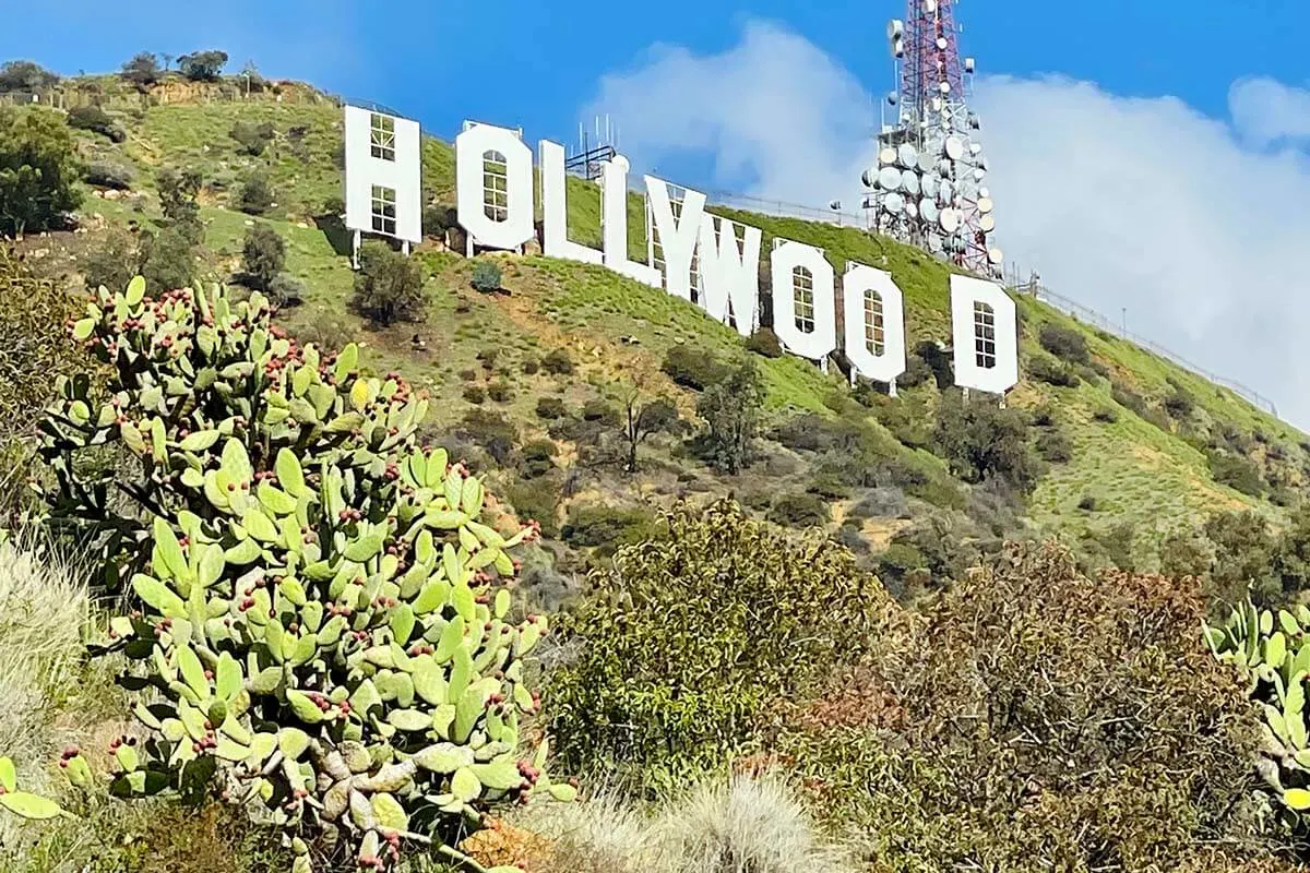 Hollywood sign in Los Angeles