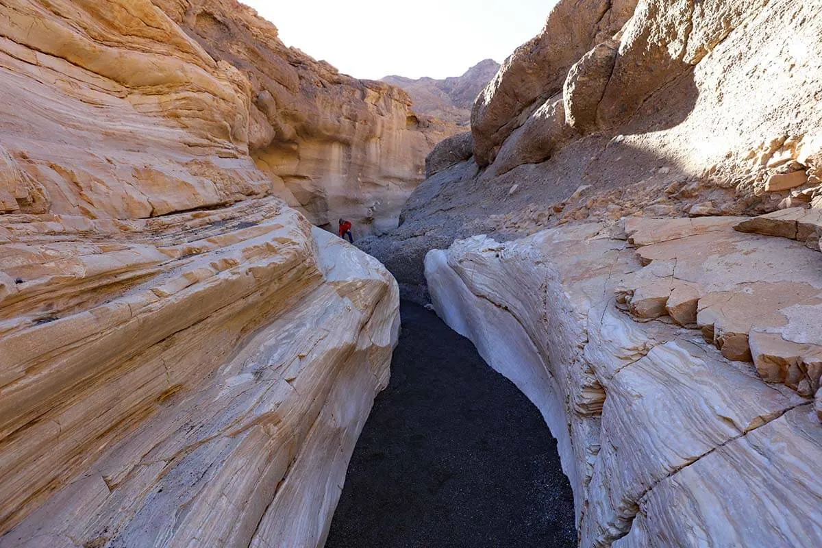 Mosaic Canyon hike in Death Valley