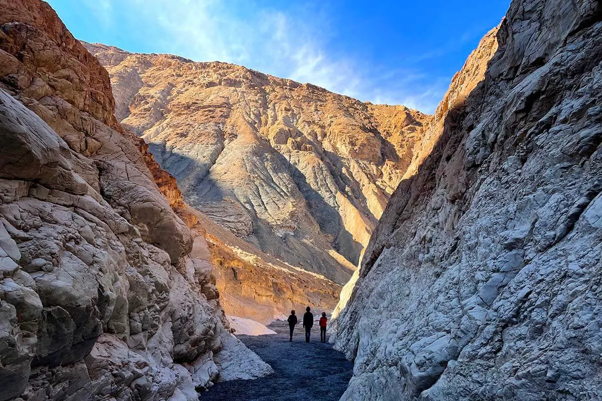 Mosaic Canyon - one of the best places to visit in Death Valley