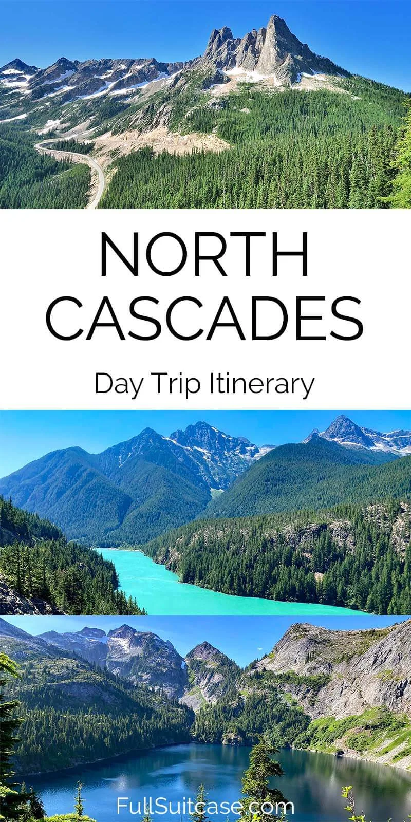 North Cascades day trip itinerary from Seattle