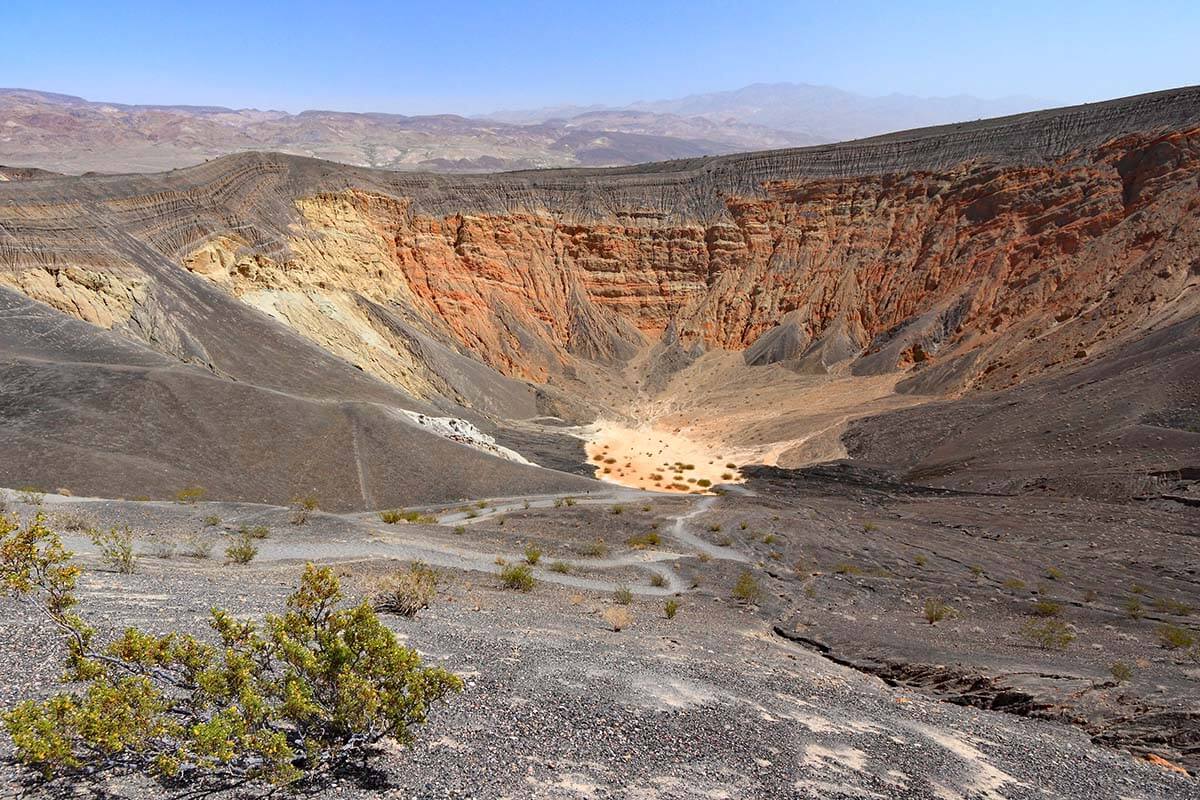 Ubehebe Crater in Death Valley
