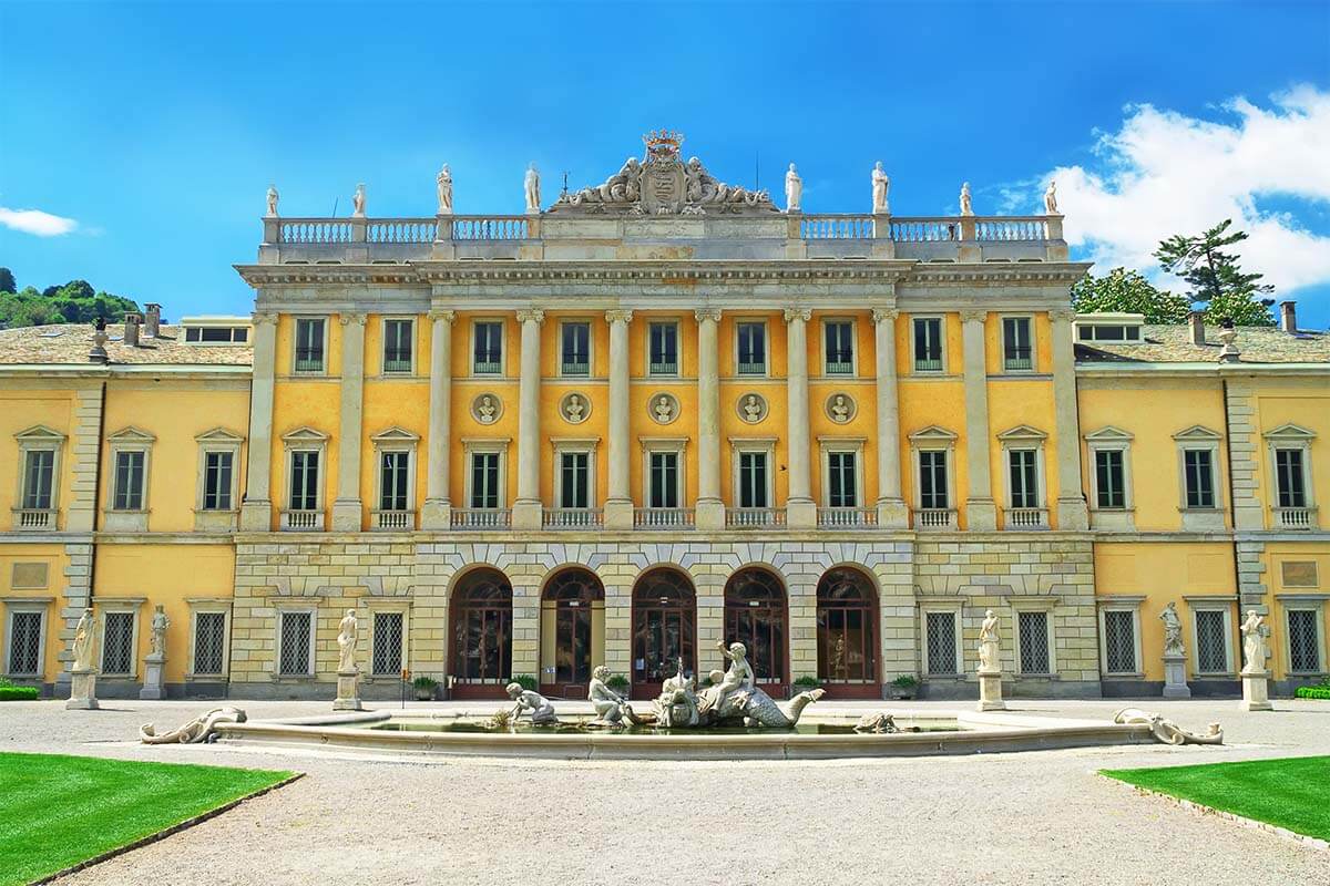 Villa Olmo - one of the best places to see in Como, Italy