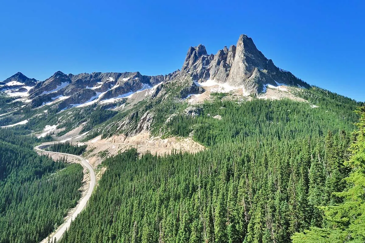 Washington Pass, North Cascades Highway, USA