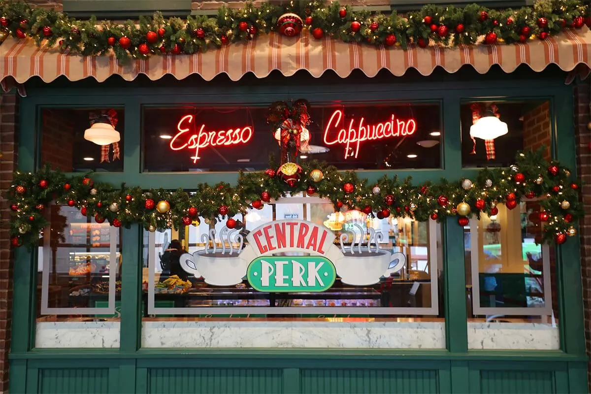 Central Perk Cafe at Warner Bros Studios in Hollywood Los Angeles