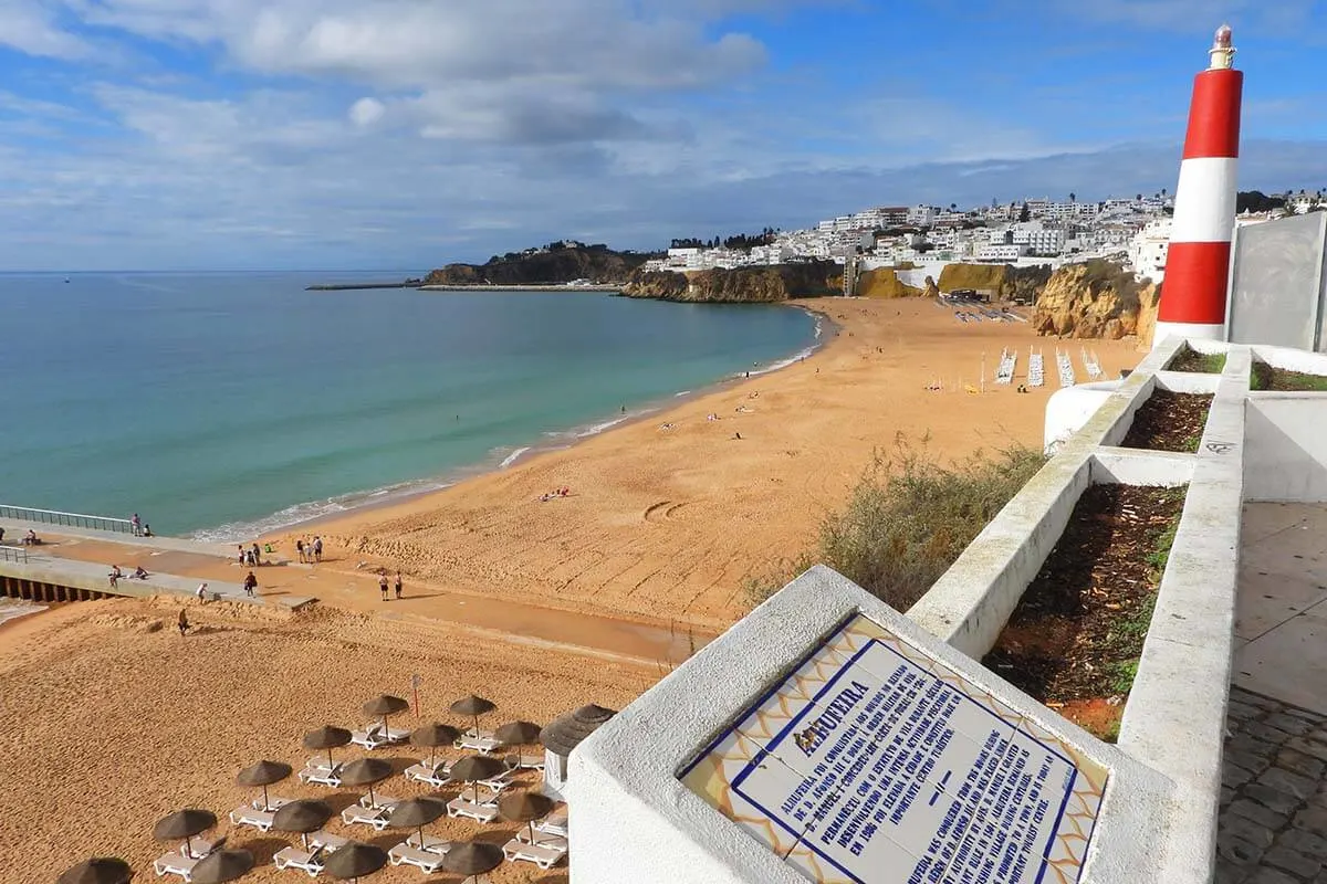 Miradouro do Pau da Bandeira viewpoint in Albufeira