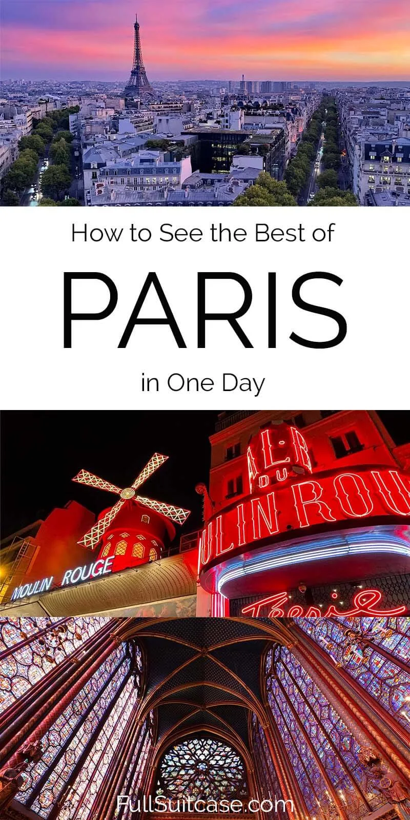 Best of Paris in 1 day - hour per hour itinerary and tips