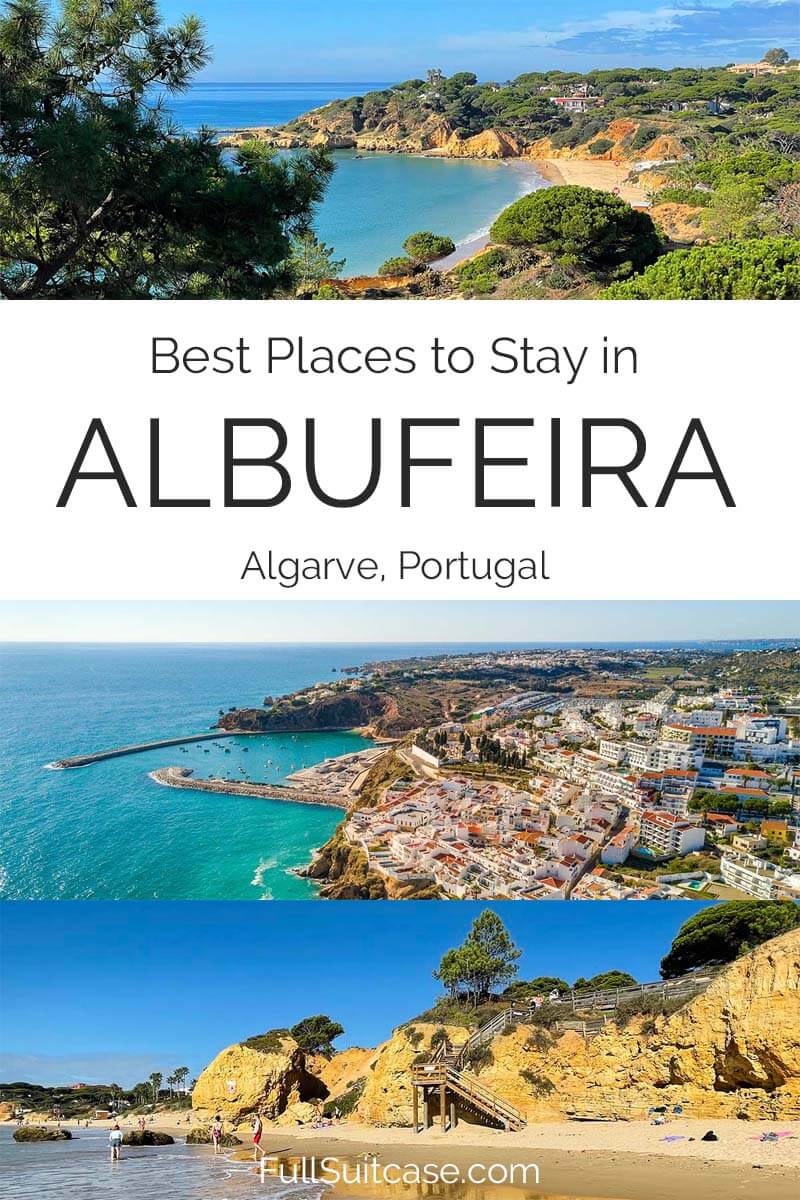 Best places to stay in Albufeira for vacation in Algarve Portugal