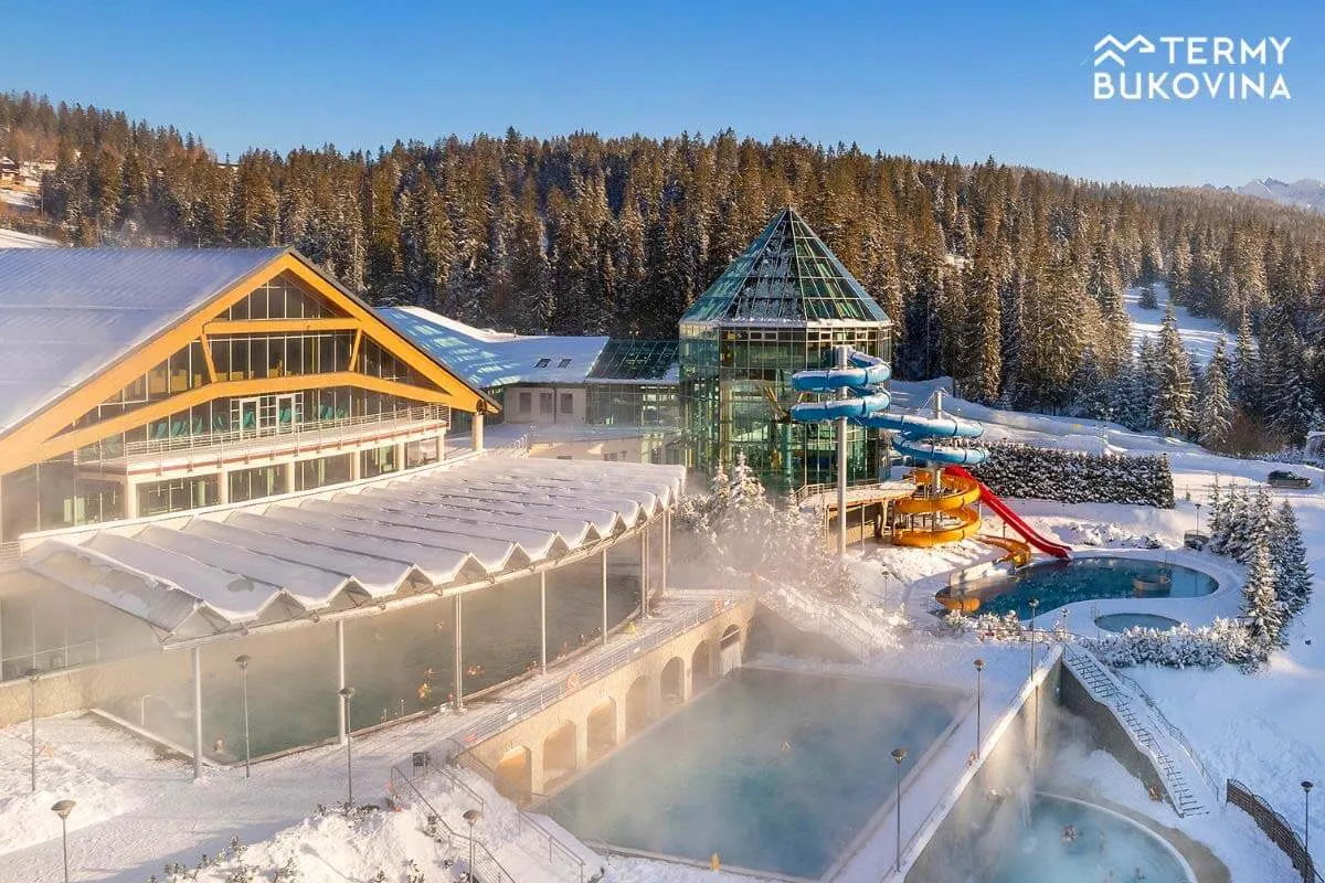 Bukovina thermal baths (Termy Bukovina) near Zakopane, Poland