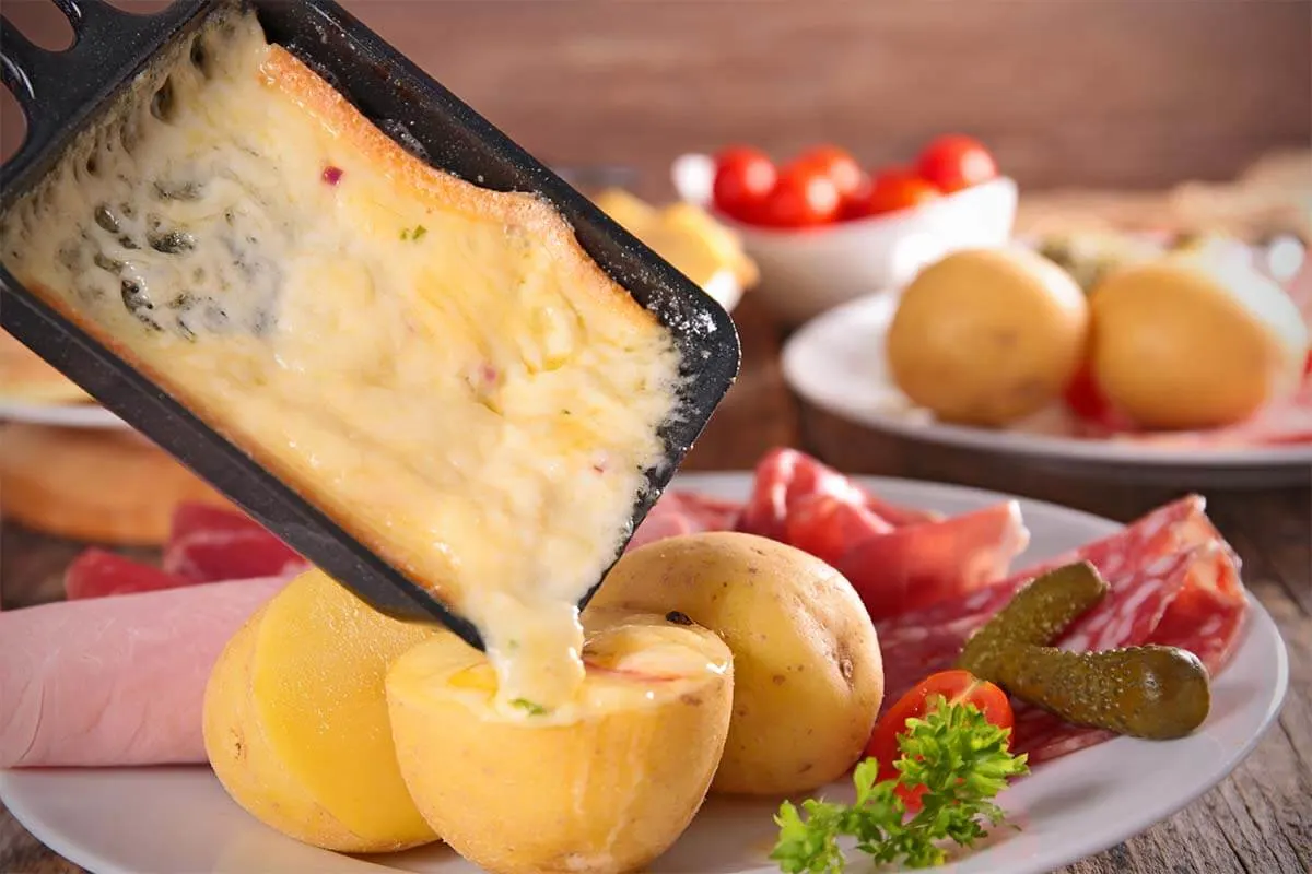 French Raclette cheese