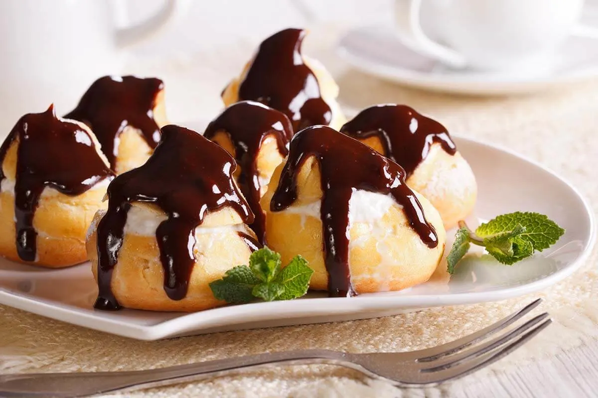 French profiteroles