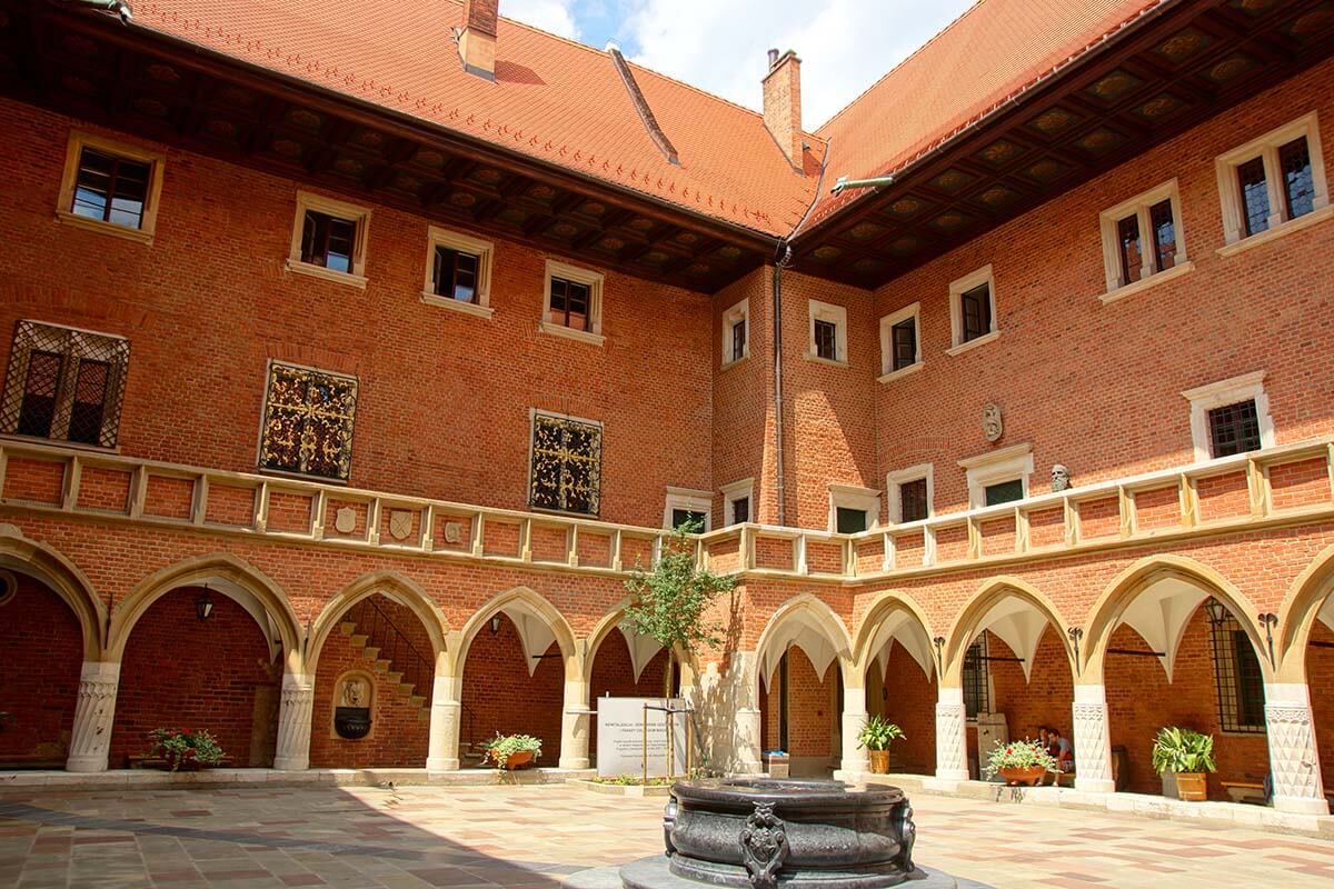 Jagiellonian University Collegium Maius - top places to visit in Krakow Poland
