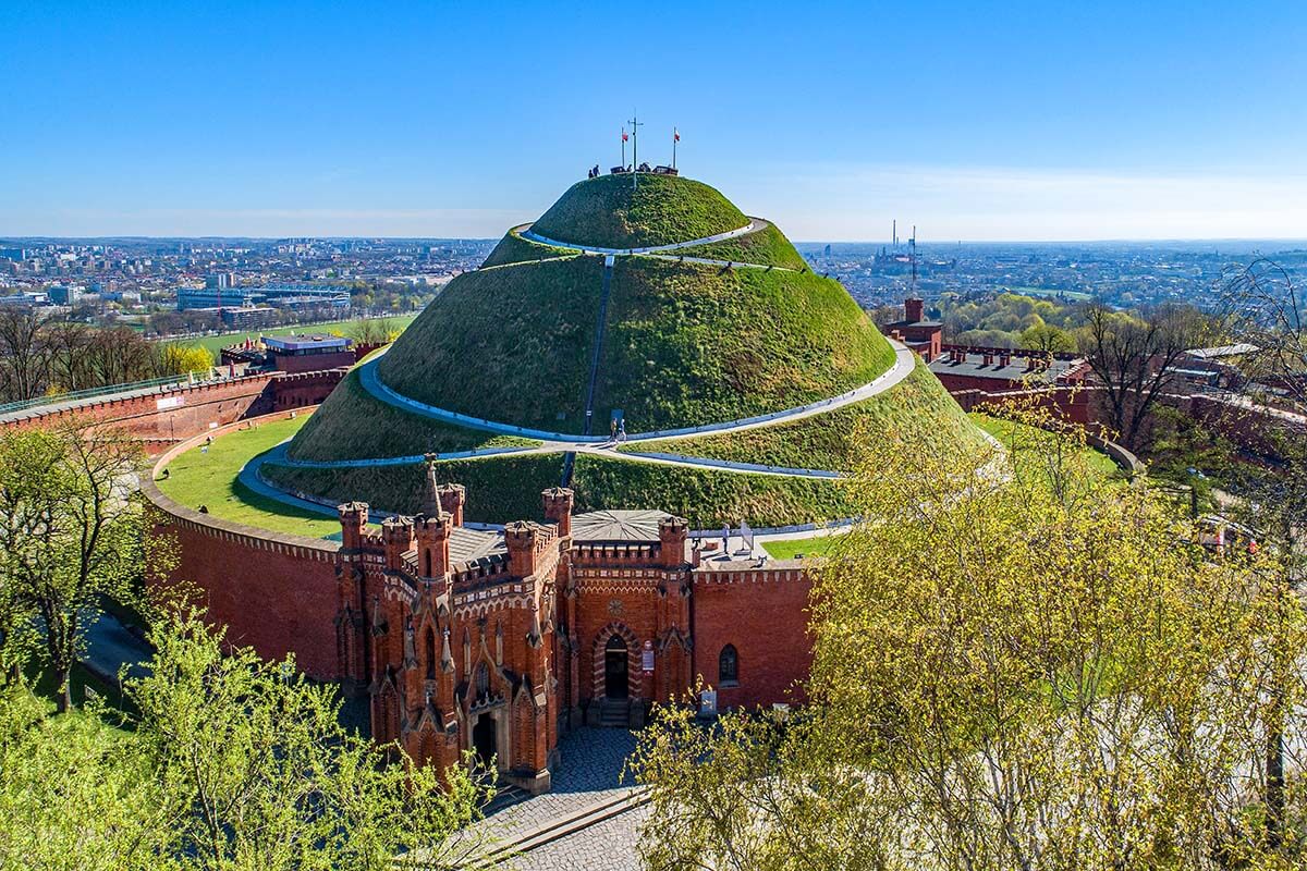 Kosciuszko Mound - tourist attractions in Krakow Poland