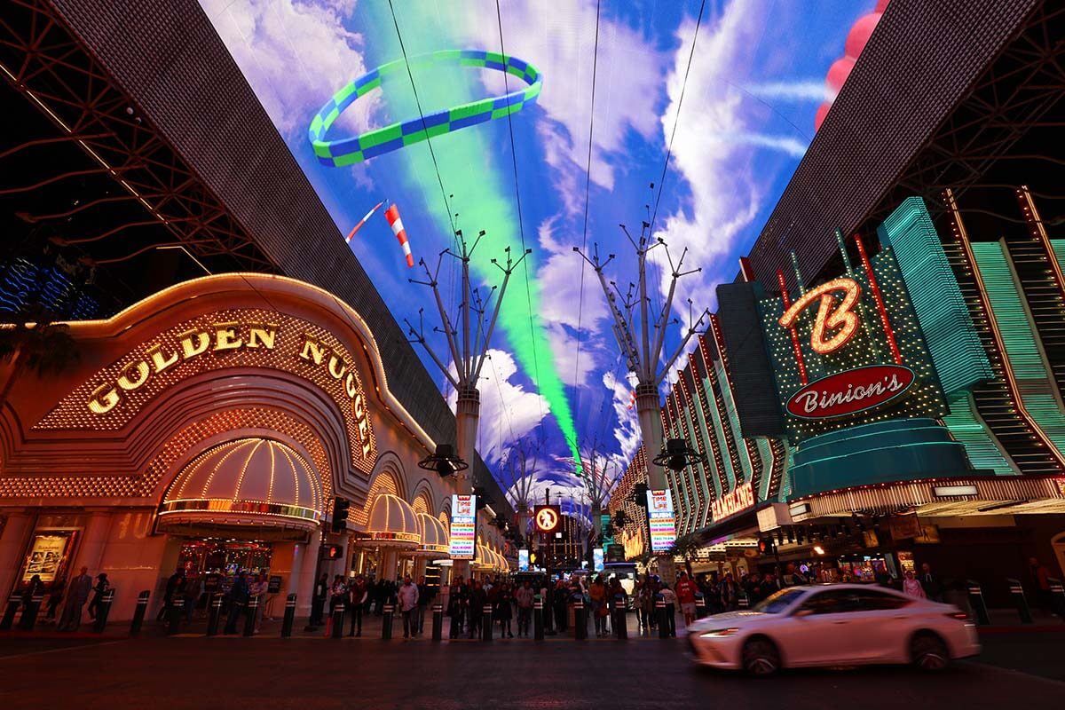 Las Vegas 1 day itinerary - Fremont Street Experience