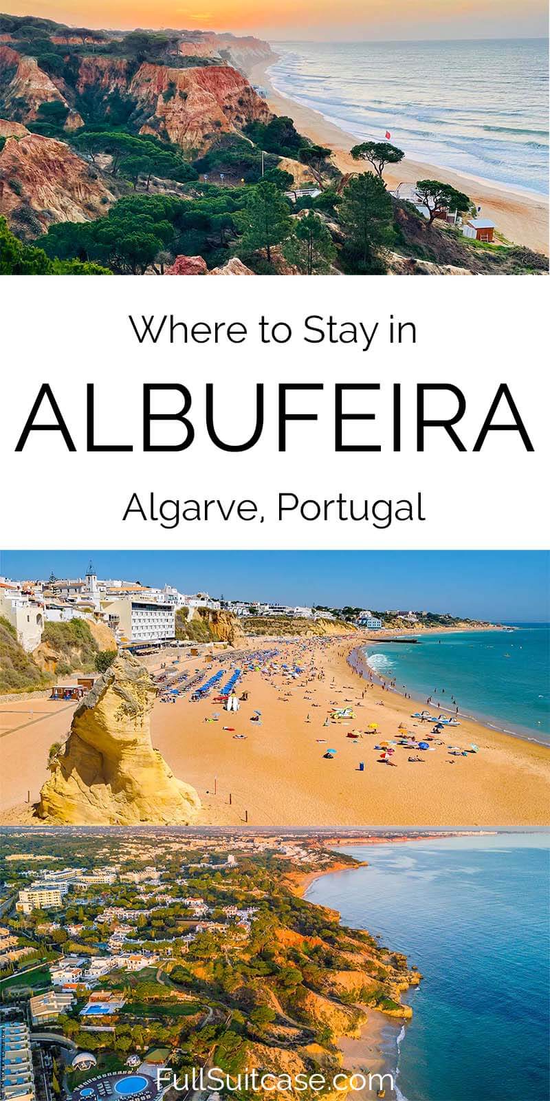 Where to stay in Albufeira (Algarve Portugal) - best areas and hotels