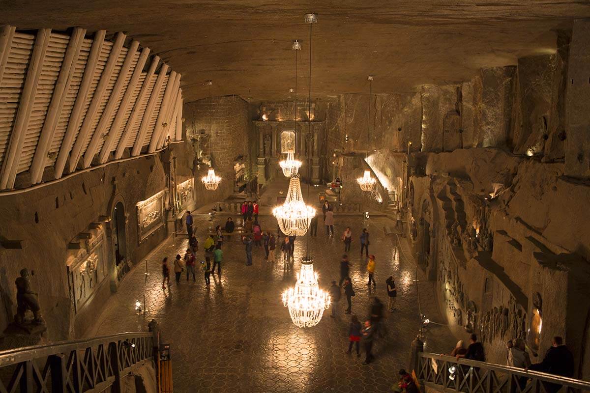 Wieliczka Salt Mine - one of the best places to visit near Krakow