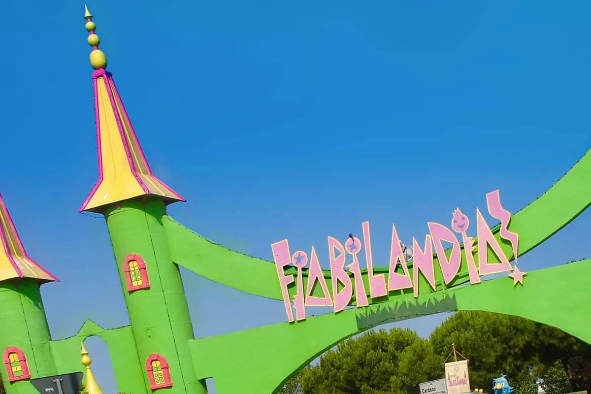 Fiabilandia theme park in Rimini Italy