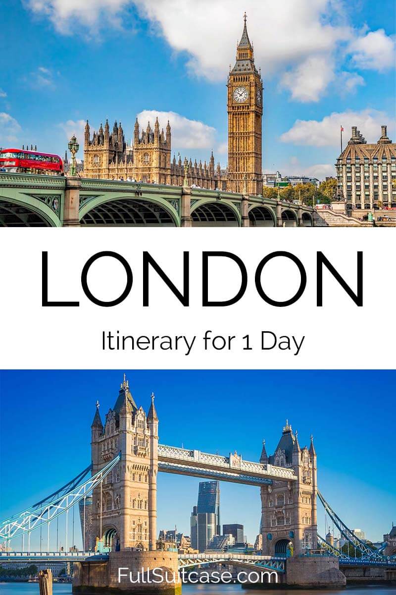 London one day itinerary