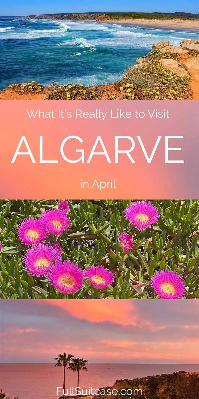 What to expect when visiting Algarve in April (Portugal in the spring)